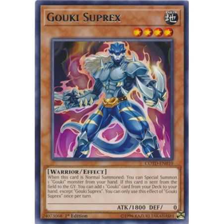 Gouki Suprex (Rare) – Code of the Duelist | Carta YUGIOH en México