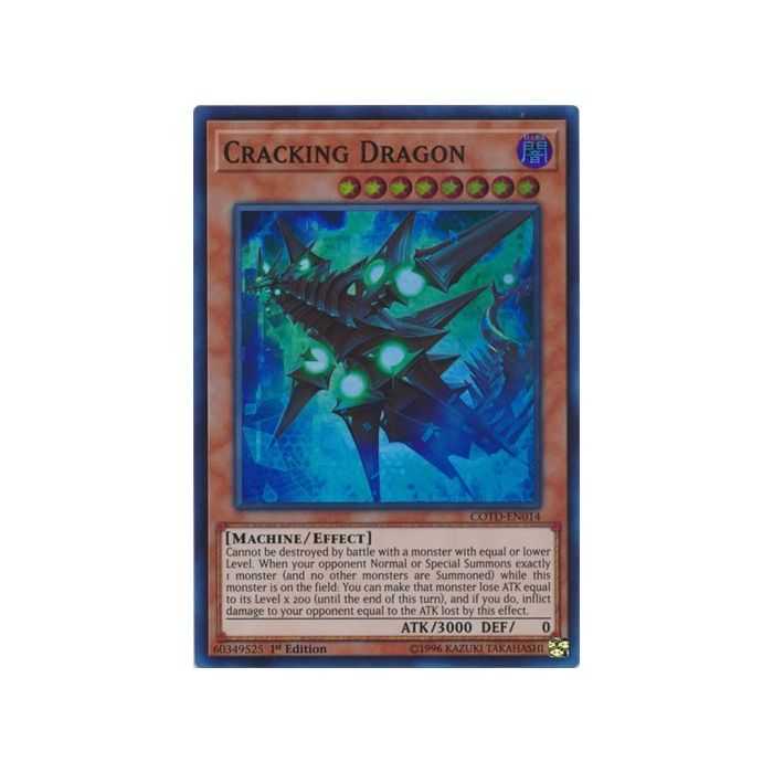 Cracking Dragon (Super Rare) – Code of the Duelist | Carta YUGIOH en México