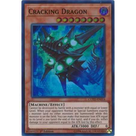 Cracking Dragon (Super Rare) – Code of the Duelist | Carta YUGIOH en México
