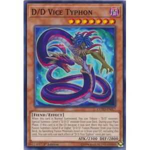 D/D Vice Typhon (Common) – Code of the Duelist | Carta YUGIOH en México
