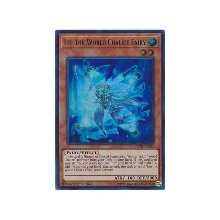 Lee the World Chalice Fairy (Ultra Rare) – Code of the Duelist | Carta YUGIOH en México