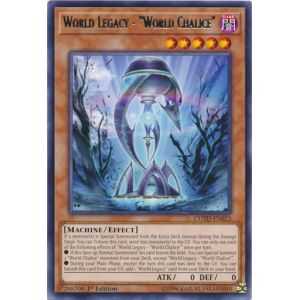 World Legacy - "World Chalice" (Rare) – Code of the Duelist | Carta YUGIOH en México