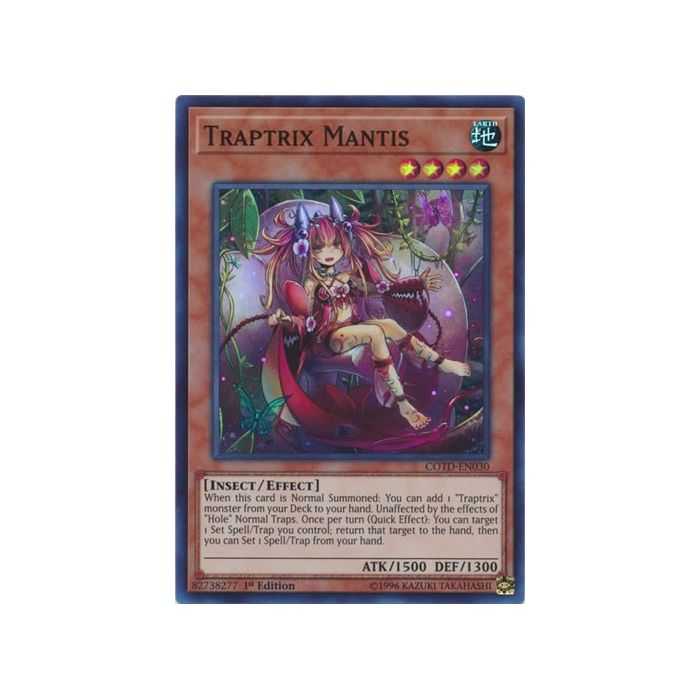 Traptrix Mantis (Super Rare) – Code of the Duelist | Carta YUGIOH en México