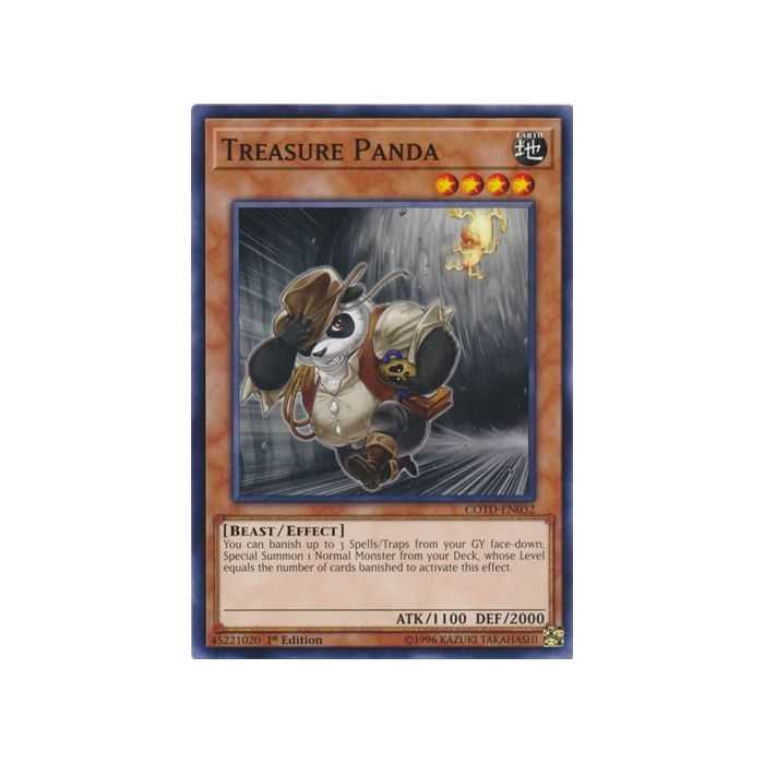 Treasure Panda (Common) – Code of the Duelist | Carta YUGIOH en México