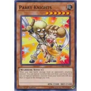 Parry Knights (Common) – Code of the Duelist | Carta YUGIOH en México