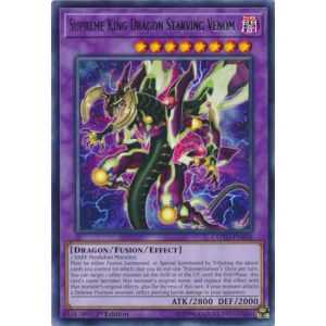 Supreme King Dragon Starving Venom (Rare) – Code of the Duelist | Carta YUGIOH en México