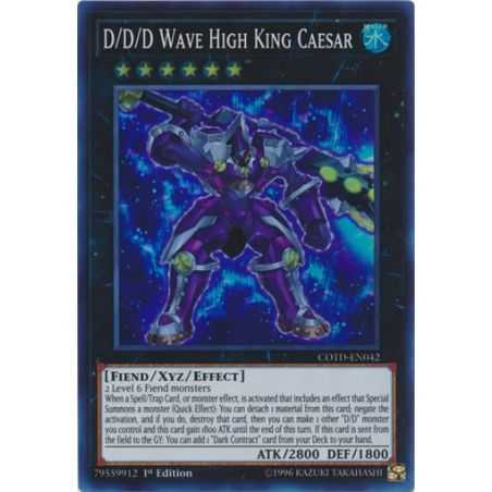 D/D/D Wave High King Caesar (Super Rare) – Code of the Duelist | Carta YUGIOH en México