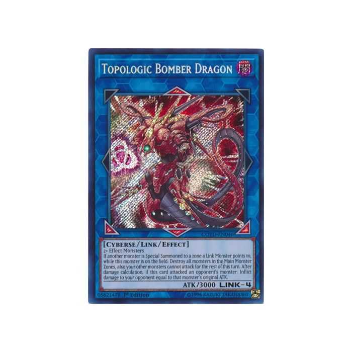 Topologic Bomber Dragon (Secret Rare) – Code of the Duelist | Carta YUGIOH en México
