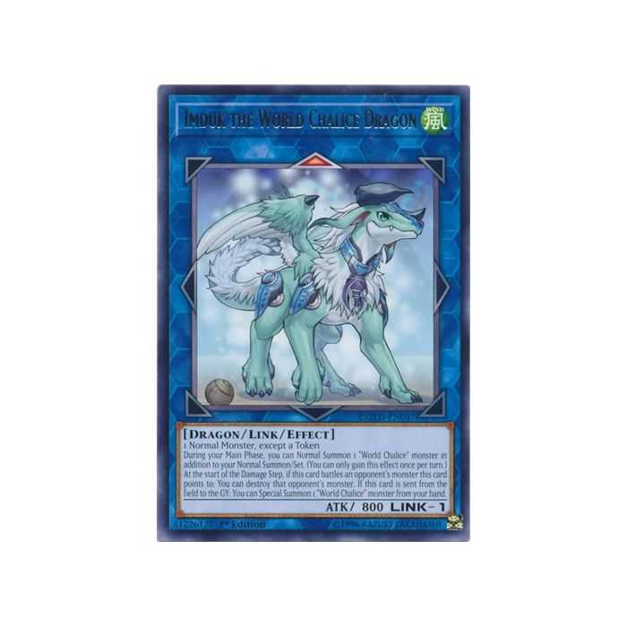 Imduk the World Chalice Dragon (Rare) – Code of the Duelist | Carta YUGIOH en México