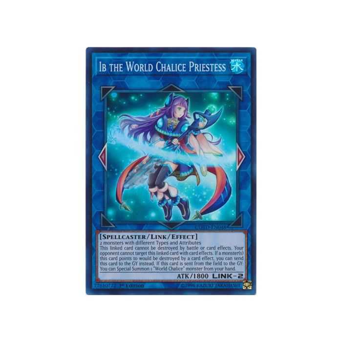 Ib the World Chalice Priestess (Super Rare) – Code of the Duelist | Carta YUGIOH en México