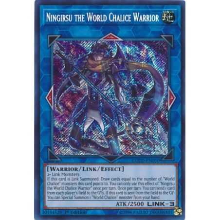 Ningirsu the World Chalice Warrior (Secret Rare) – Code of the Duelist | Carta YUGIOH en México
