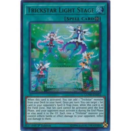 Trickstar Light Stage (Ultra Rare) – Code of the Duelist | Carta YUGIOH en México