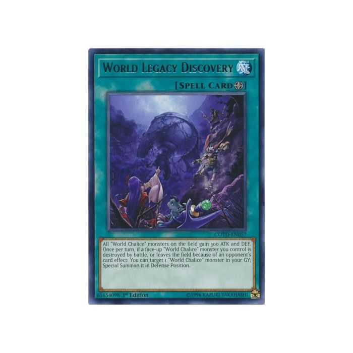 World Legacy Discovery (Rare) – Code of the Duelist | Carta YUGIOH en México