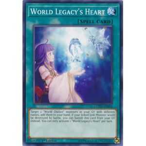 World Legacy's Heart (Common) – Code of the Duelist | Carta YUGIOH en México