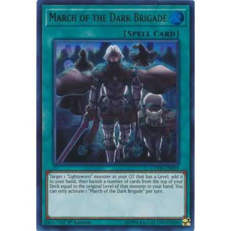 March of the Dark Brigade (Ultra Rare) – Code of the Duelist | Carta YUGIOH en México