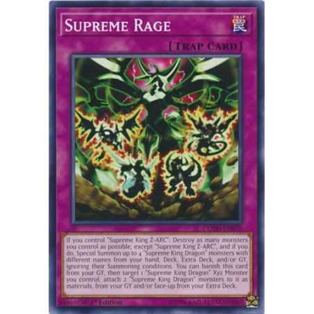 Supreme Rage (Common) – Code of the Duelist | Carta YUGIOH en México