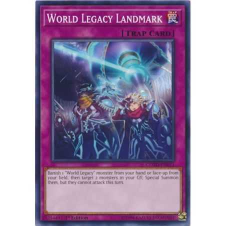 World Legacy Landmark (Common) – Code of the Duelist | Carta YUGIOH en México