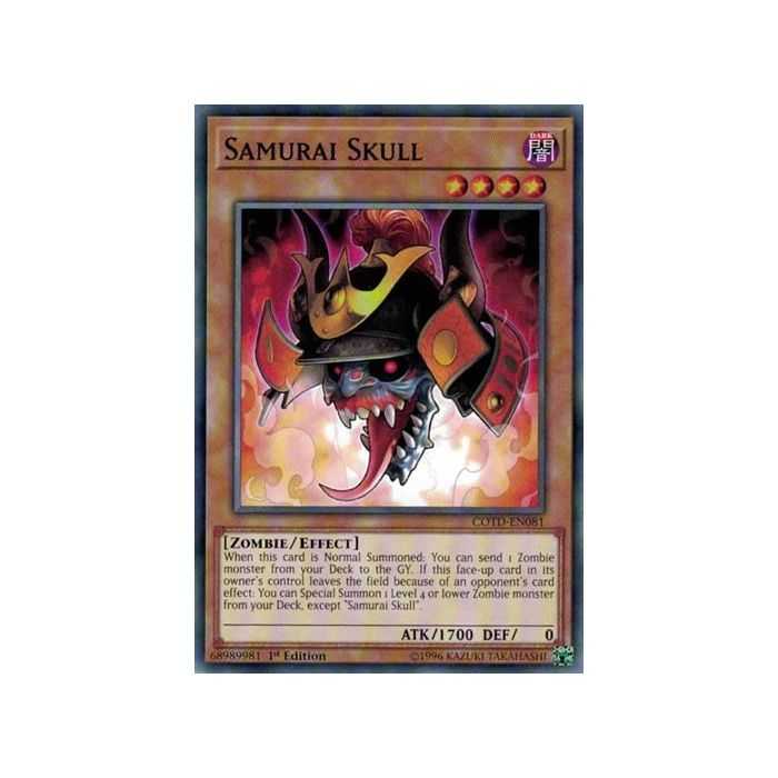 Samurai Skull (Common) – Code of the Duelist | Carta YUGIOH en México