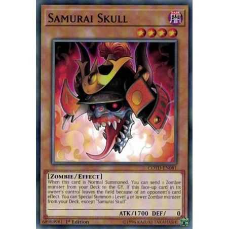 Samurai Skull (Common) – Code of the Duelist | Carta YUGIOH en México