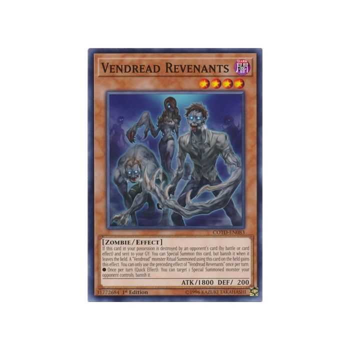 Vendread Revenants (Common) – Code of the Duelist | Carta YUGIOH en México