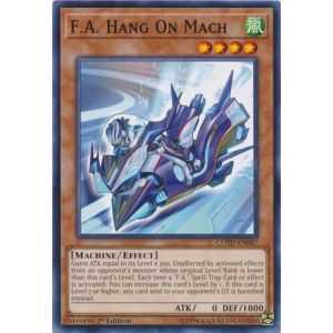 F.A. Hang On Mach (Common) – Code of the Duelist | Carta YUGIOH en México