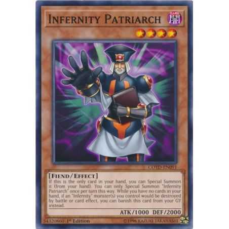 Infernity Patriarch (Common) – Code of the Duelist | Carta YUGIOH en México