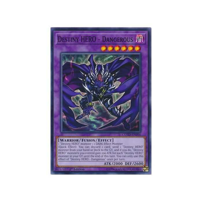 Destiny HERO - Dangerous (Common) – Code of the Duelist | Carta YUGIOH en México