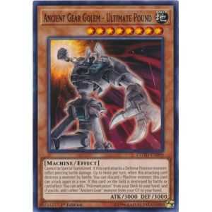 Ancient Gear Golem - Ultimate Pound (Common) – Code of the Duelist | Carta YUGIOH en México