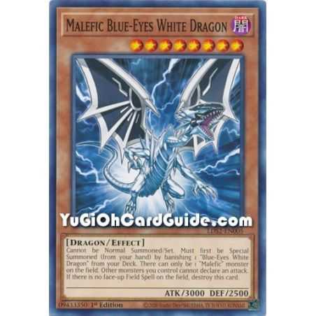 Malefic Blue-Eyes White Dragon (Common) – Legendary Duelists: Season 2 | Carta YUGIOH en México