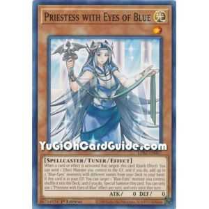 Priestess with Eyes of Blue (Common) – Legendary Duelists: Season 2 | Carta YUGIOH en México
