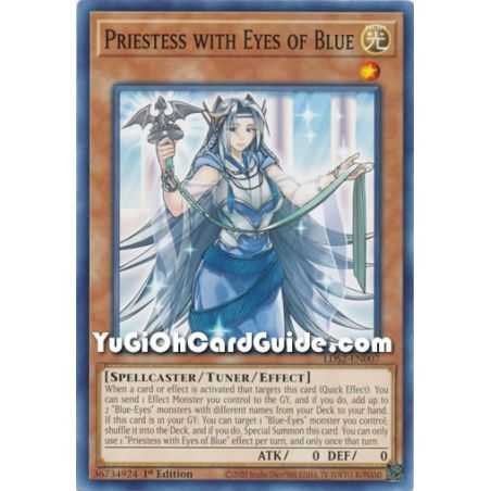 Priestess with Eyes of Blue (Common) – Legendary Duelists: Season 2 | Carta YUGIOH en México