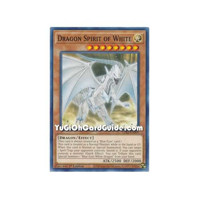 Dragon Spirit of White (Common) – Legendary Duelists: Season 2 | Carta YUGIOH en México