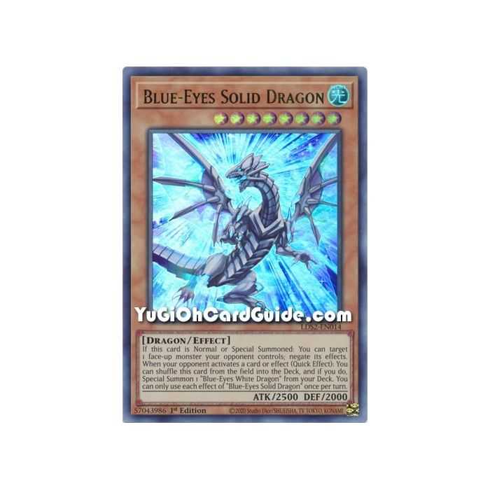 Blue-Eyes Solid Dragon (Ultra Rare) – Legendary Duelists: Season 2 | Carta YUGIOH en México