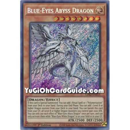 Blue-Eyes Abyss Dragon (Secret Rare) – Legendary Duelists: Season 2 | Carta YUGIOH en México