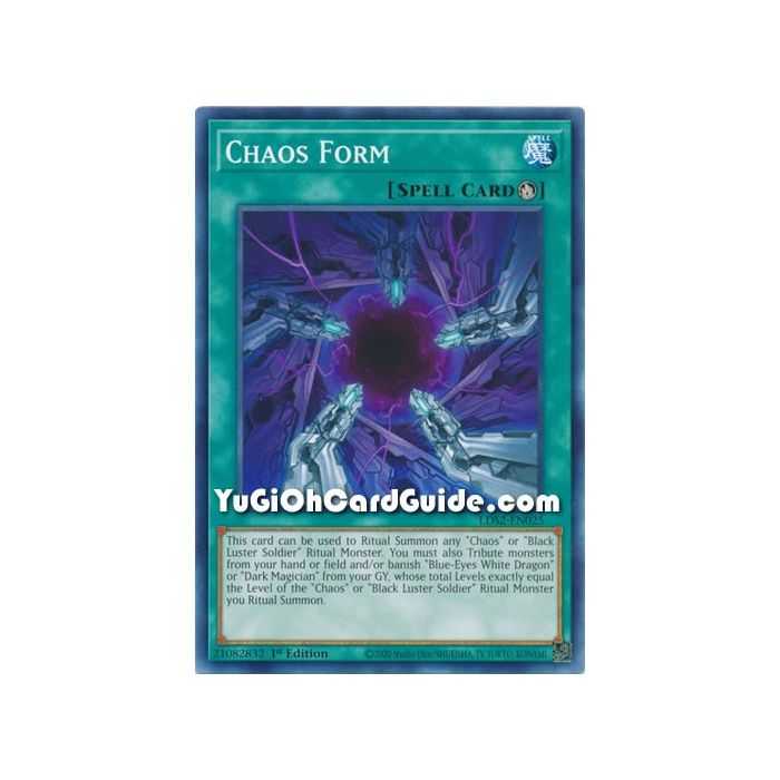 Chaos Form (Common) – Legendary Duelists: Season 2 | Carta YUGIOH en México