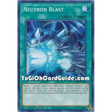 Neutron Blast (Common) – Legendary Duelists: Season 2 | Carta YUGIOH en México