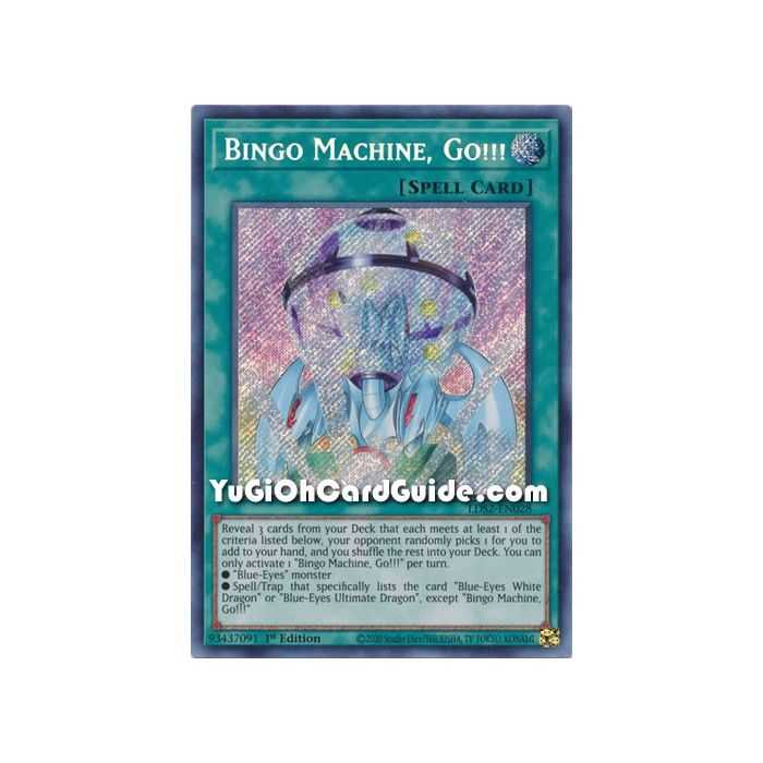 Bingo Machine, Go!!! (Secret Rare) – Legendary Duelists: Season 2 | Carta YUGIOH en México