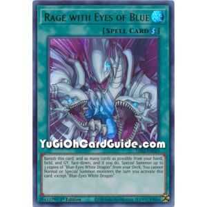 Rage with Eyes of Blue (Ultra Rare) – Legendary Duelists: Season 2 | Carta YUGIOH en México
