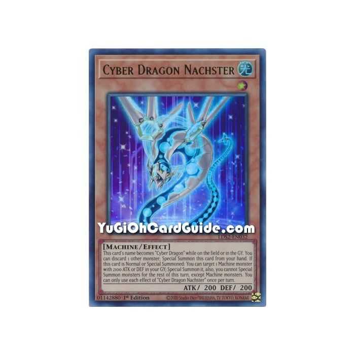 Cyber Dragon Nachster (Ultra Rare) – Legendary Duelists: Season 2 | Carta YUGIOH en México