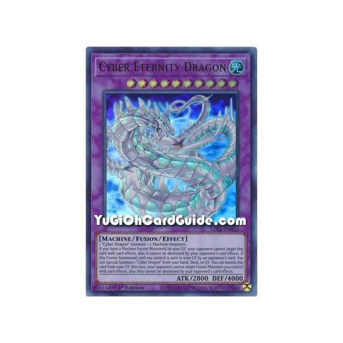 Cyber Eternity Dragon (Ultra Rare) – Legendary Duelists: Season 2 | Carta YUGIOH en México