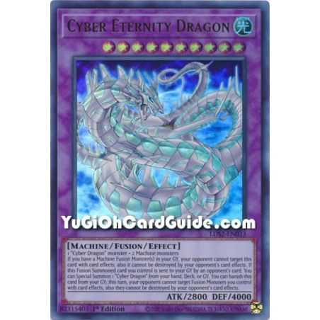 Cyber Eternity Dragon (Ultra Rare) – Legendary Duelists: Season 2 | Carta YUGIOH en México