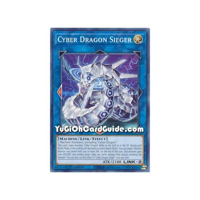 Cyber Dragon Sieger (Common) – Legendary Duelists: Season 2 | Carta YUGIOH en México