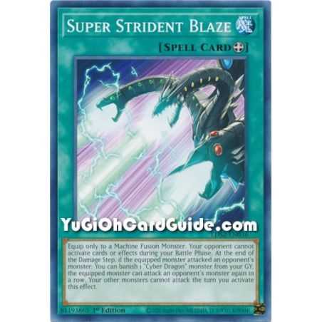 Super Strident Blaze (Common) – Legendary Duelists: Season 2 | Carta YUGIOH en México