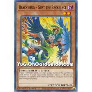 Blackwing - Gust the Backblast (Common) – Legendary Duelists: Season 2 | Carta YUGIOH en México