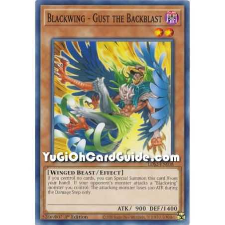 Blackwing - Gust the Backblast (Common) – Legendary Duelists: Season 2 | Carta YUGIOH en México