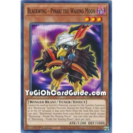 Blackwing - Pinaki the Waxing Moon (Common) – Legendary Duelists: Season 2 | Carta YUGIOH en México