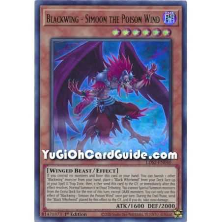 Blackwing - Simoon the Poison Wind (Ultra Rare) – Legendary Duelists: Season 2 | Carta YUGIOH en México