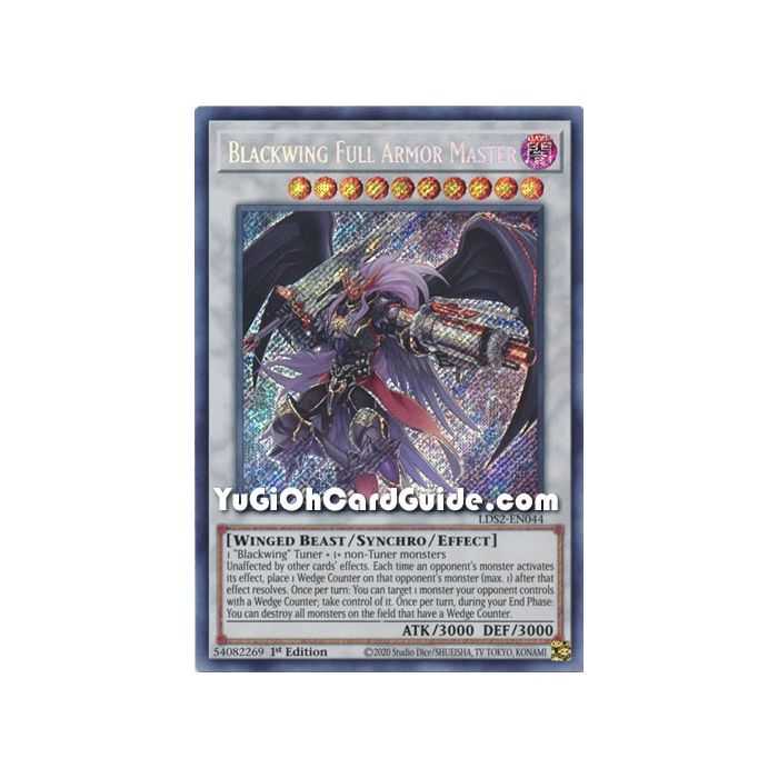 Blackwing Full Armor Master (Secret Rare) – Legendary Duelists: Season 2 | Carta YUGIOH en México