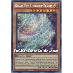 Galaxy-Eyes Afterglow Dragon (Secret Rare) – Legendary Duelists: Season 2 | Carta YUGIOH en México