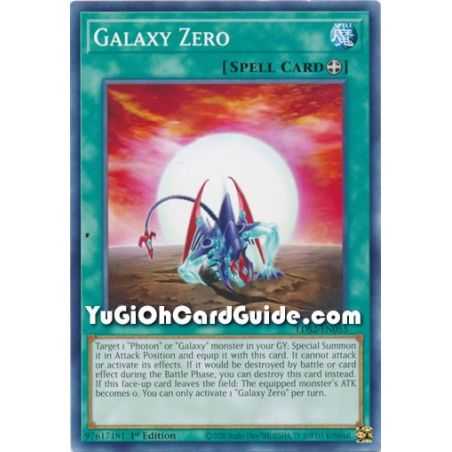 Galaxy Zero (Common) – Legendary Duelists: Season 2 | Carta YUGIOH en México